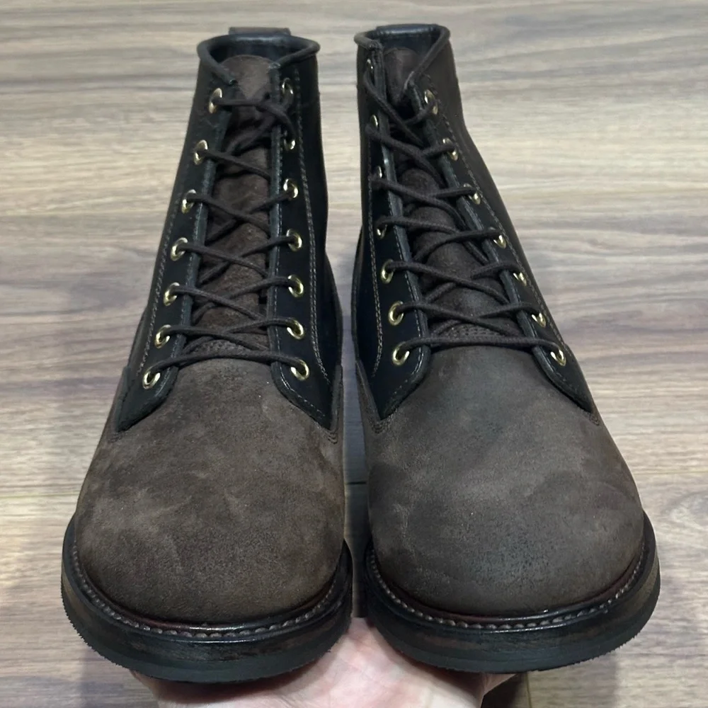 NEW Filson Service Boots 2 in Whiskey Brown Rough Out Size Mens 9